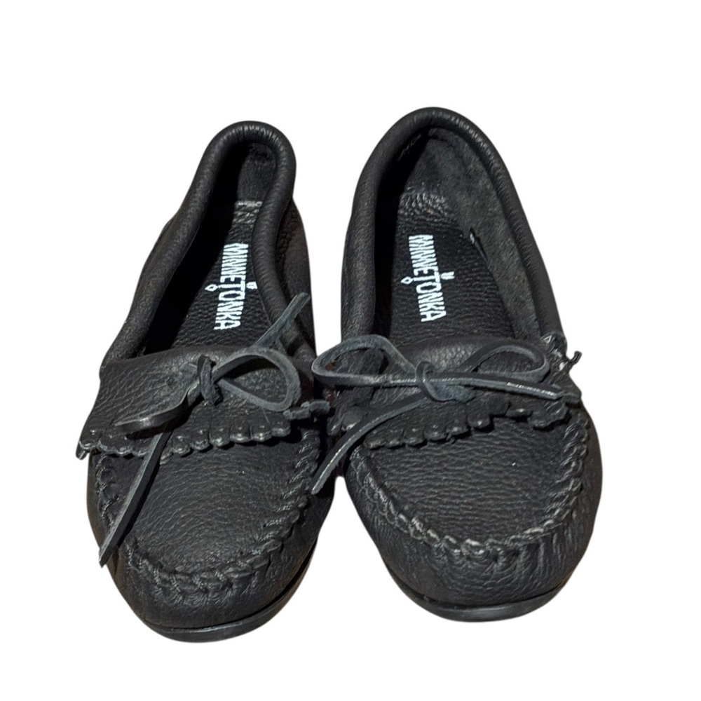 Minnetonka Deerskin Kilty Moccasins - Picture 4 of 7